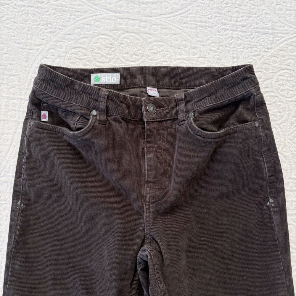 Stio Women's Rivet Corduroy Pants, Raven Sz 4 Short 28" Inseam - Picture 2 of 4